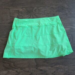 Lululemon Pace Rival Mid-Rise Skirt *Long Pistacio size 8